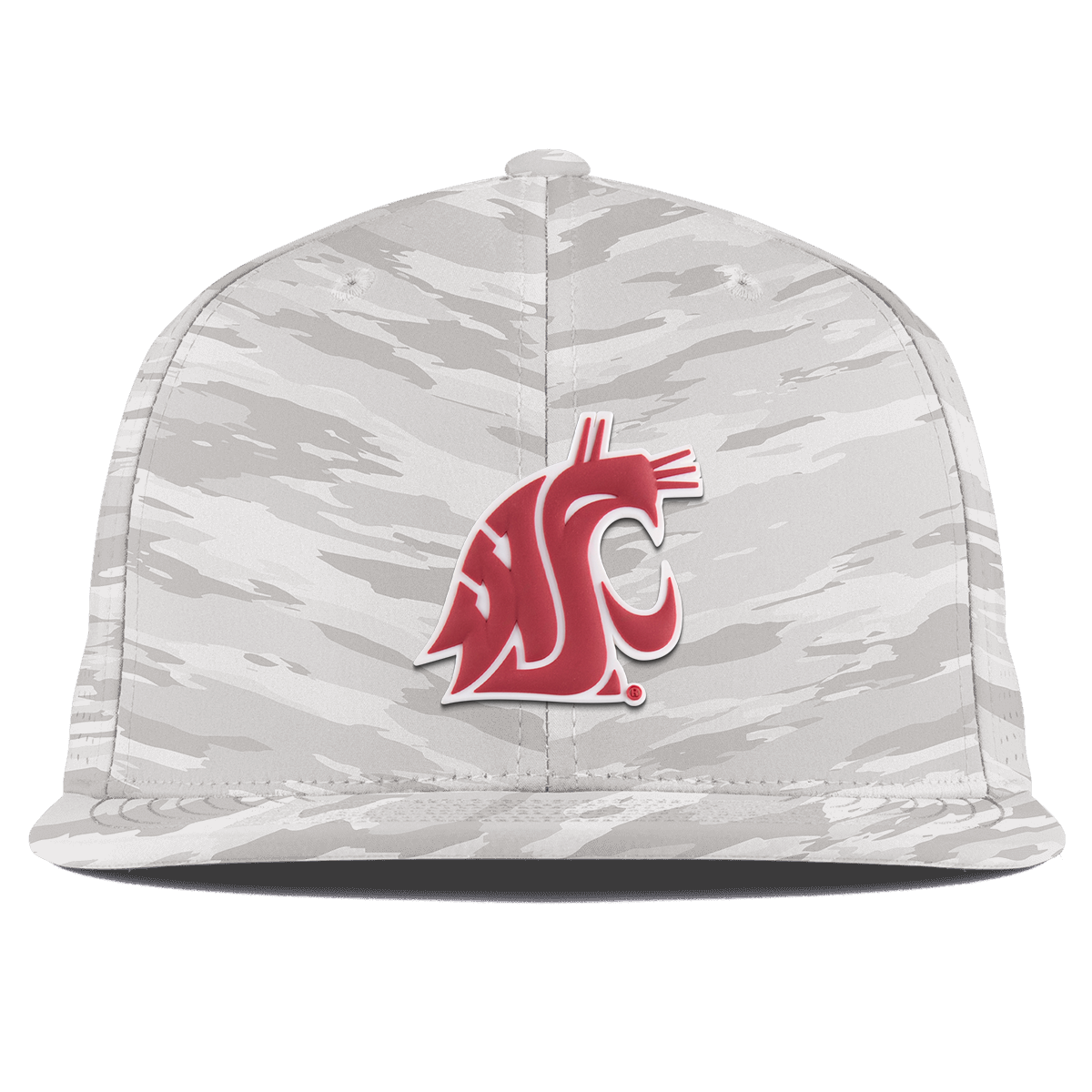 Washington State University "Washington State Team Logo" Flat Elite Arctic Camo