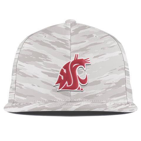 Washington State University "Washington State Team Logo" Flat Elite Arctic Camo