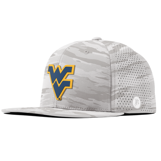 West Virginia University "West Virginia Team Logo" Flat Elite Arctic Camo