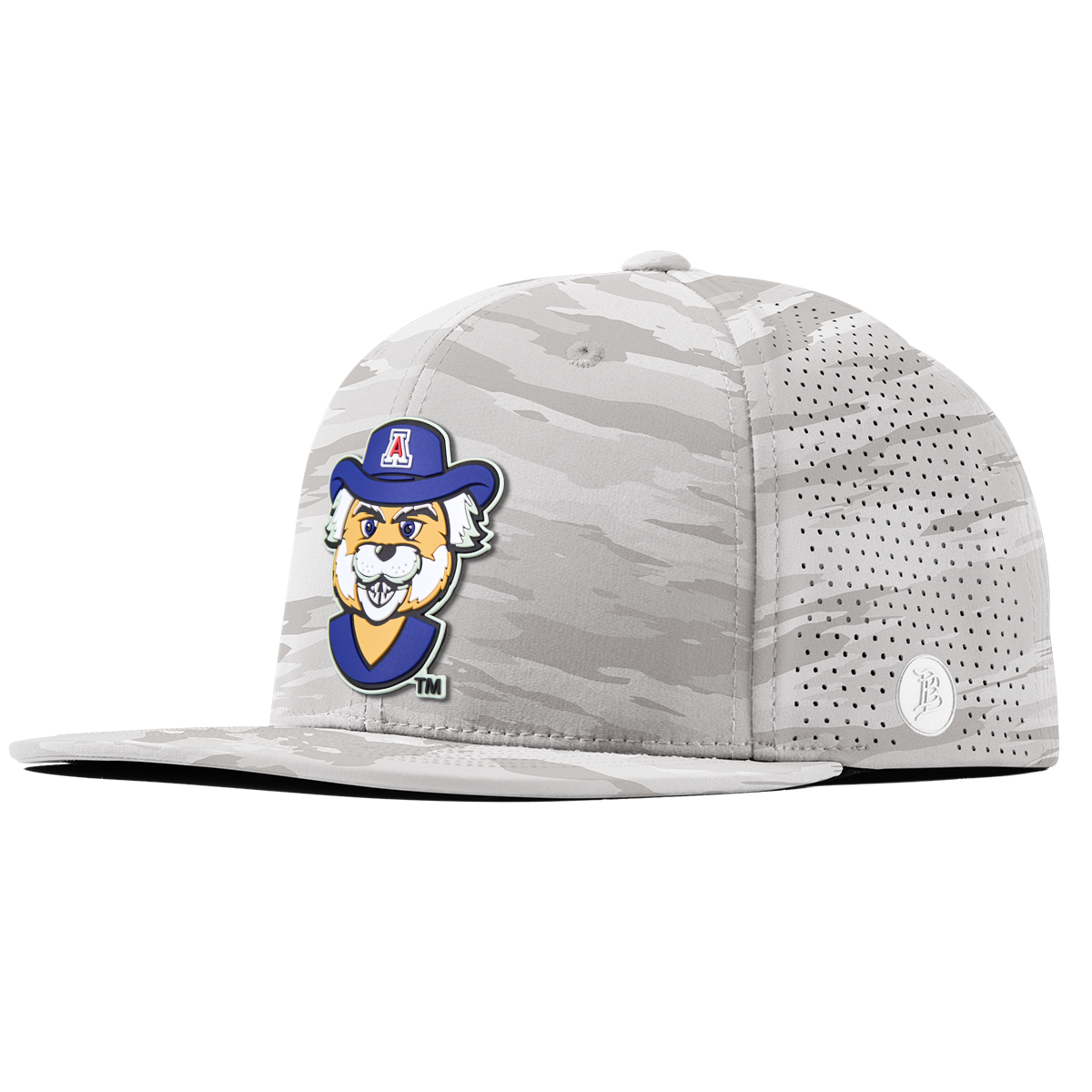 University of Arizona "Wilbur The Wildcat" Flat Elite Arctic Camo