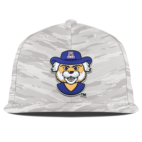 University of Arizona "Wilbur The Wildcat" Flat Elite Arctic Camo