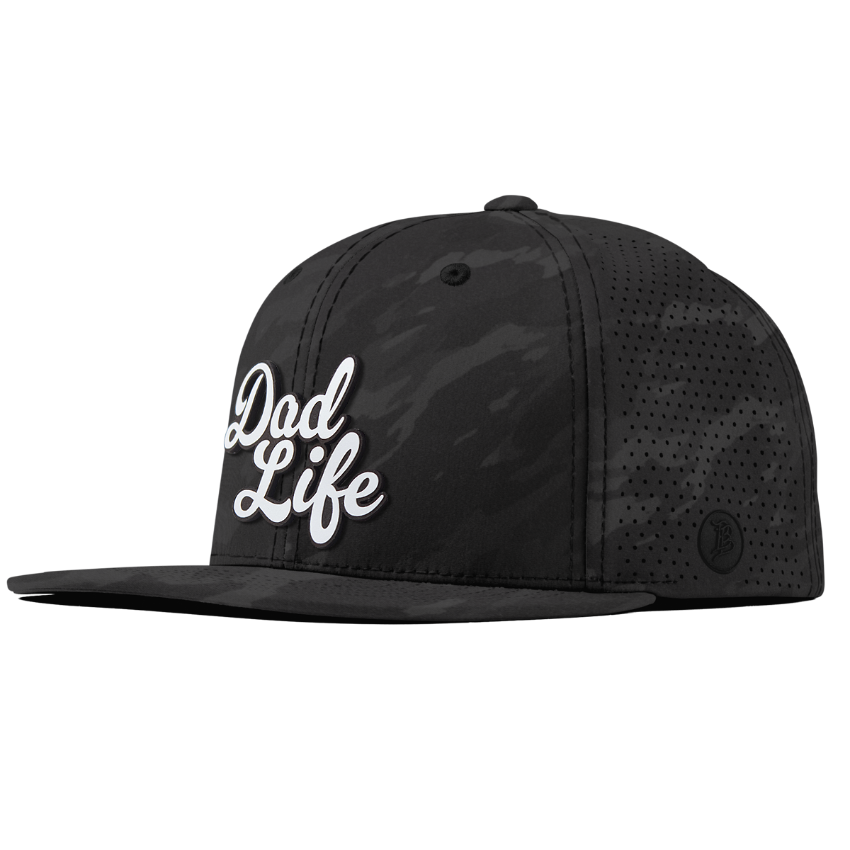 Dad Life Script Elite Classic  Charcoal Camo