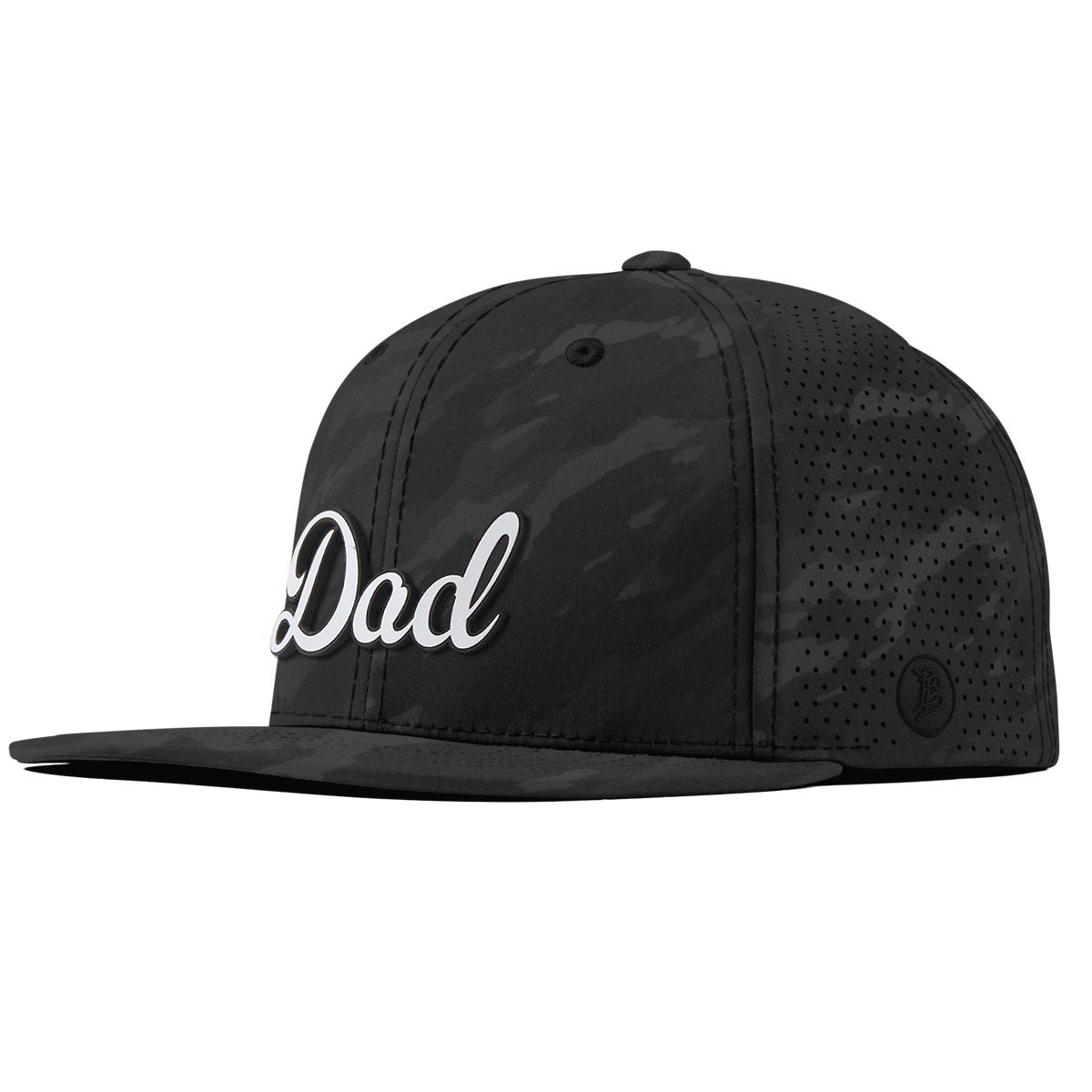 Dad Script Elite Classic Back Charcoal Camo