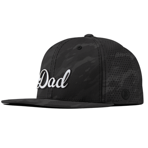 Dad Script Elite Classic Back Charcoal Camo