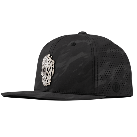 Sleep When You're Dead Skull Elite Classic Charcoal Camo
