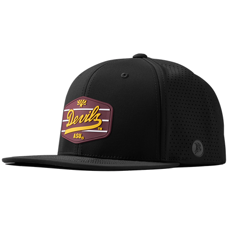Arizona State University "ASU Devils Maroon" Flat Elite Black