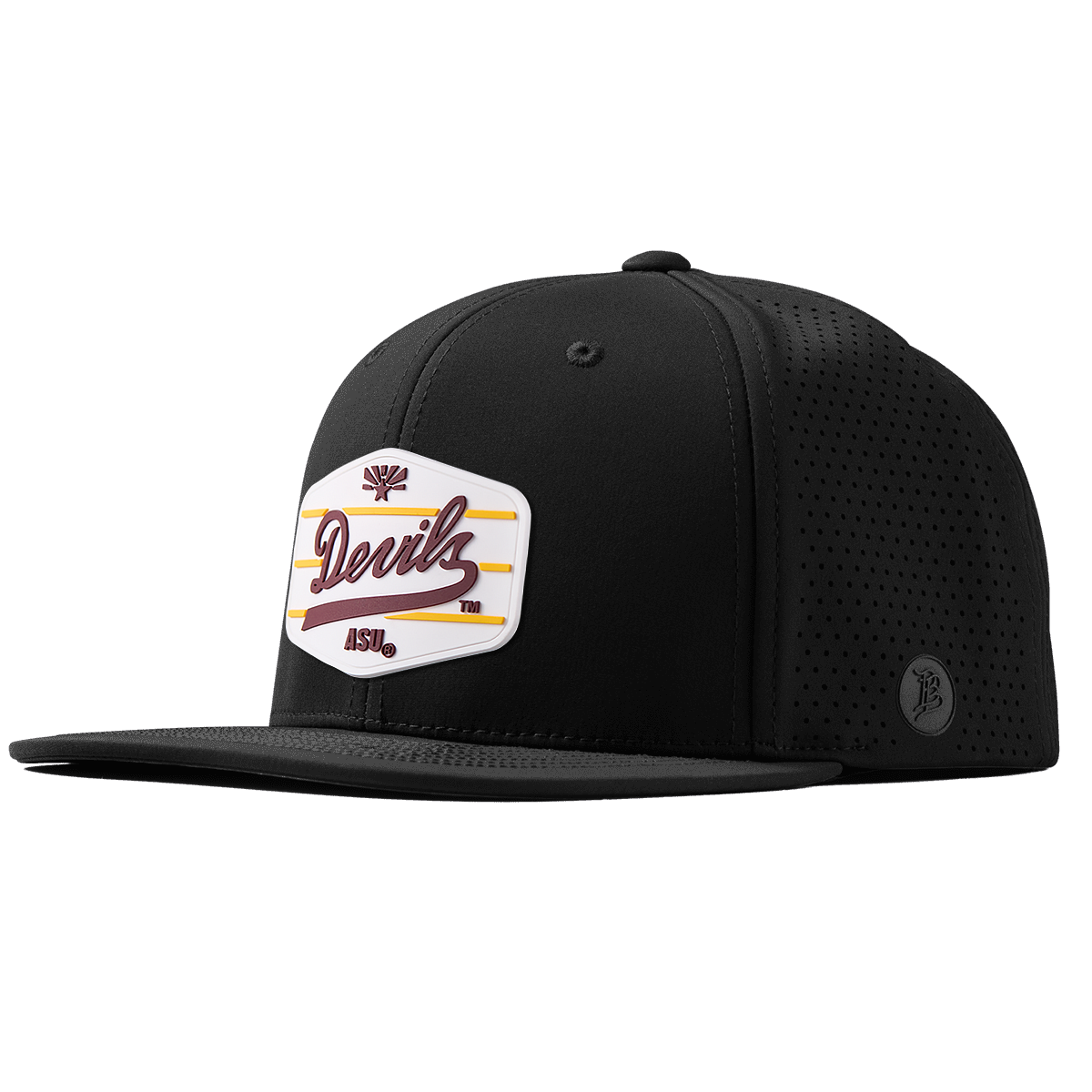 Arizona State University "ASU Devils" Flat Elite Black