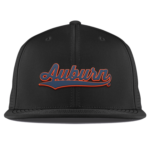 Auburn University "Auburn Script" Flat Elite Back Black