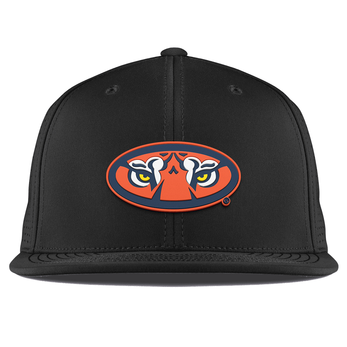 Auburn University "Auburn Tiger Eyes" Flat Elite Black