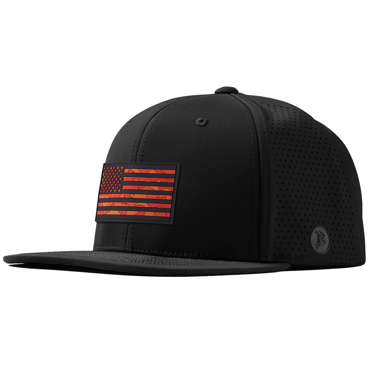 Blaze Orange Camo Old Glory Elite Classic Black