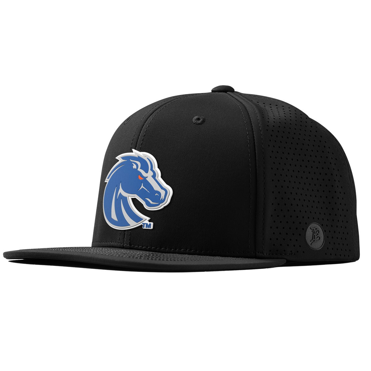 Boise State University "Boise State Broncos Gray" Flat Elite Black