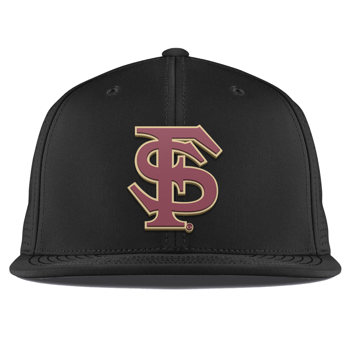 Florida State University "FSU Block" Flat Elite Black