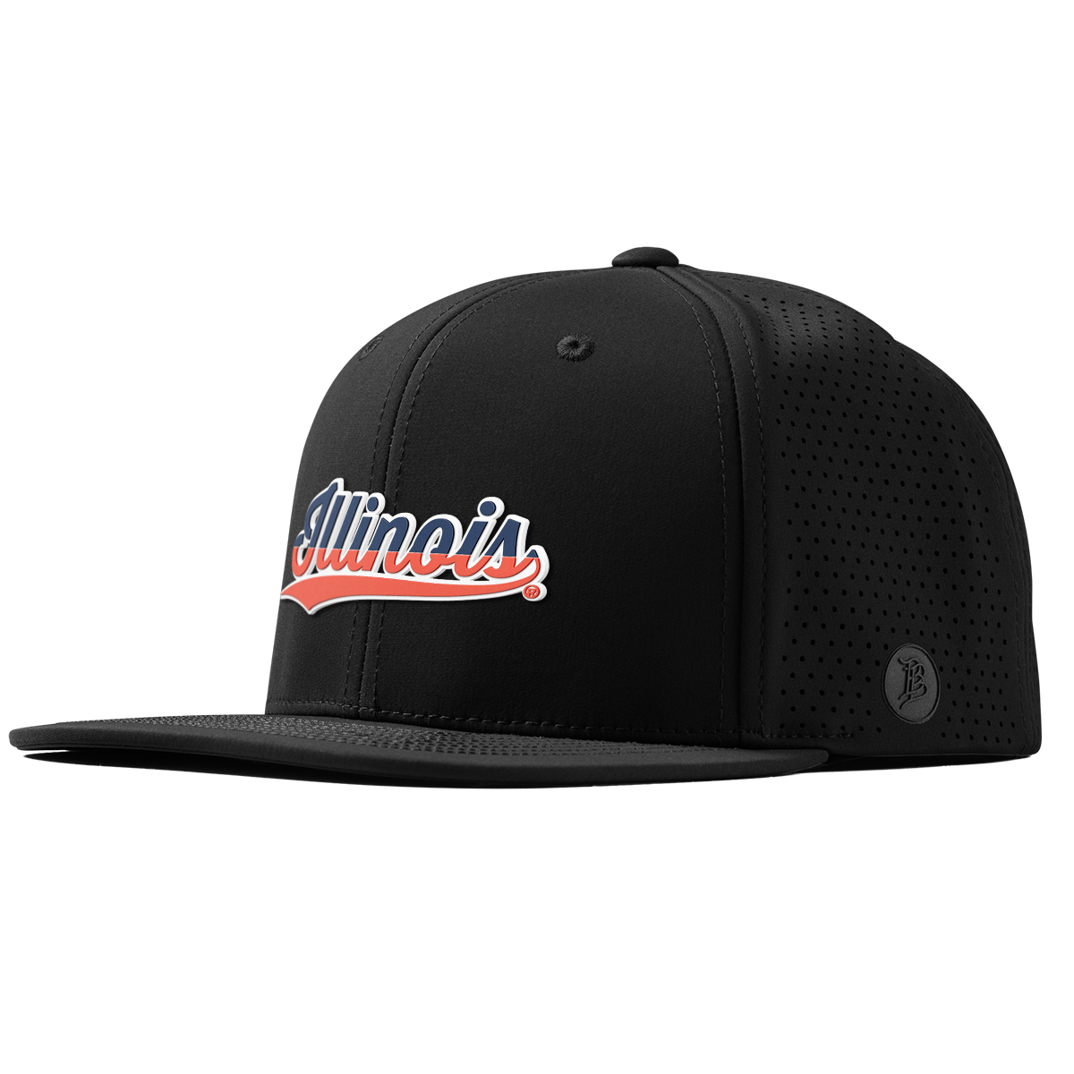 University of Illinois "Illinois Script" Flat Elite Black