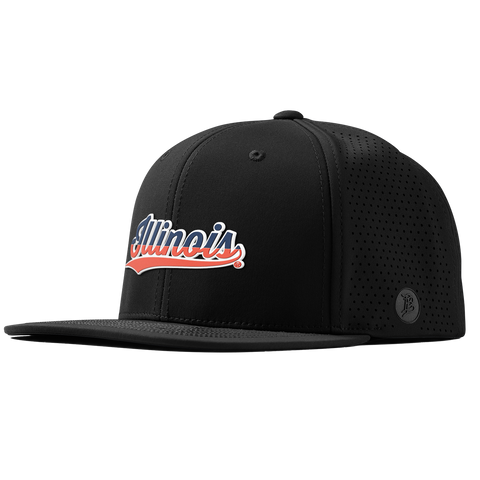 University of Illinois "Illinois Script" Flat Elite Black