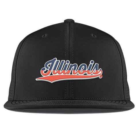 University of Illinois "Illinois Script" Flat Elite Black