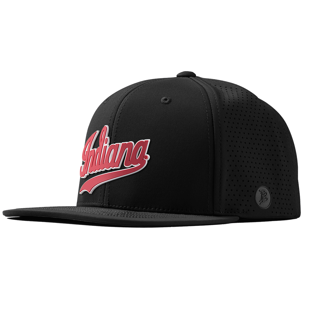 Indiana University "Indiana Script" Flat Elite Black