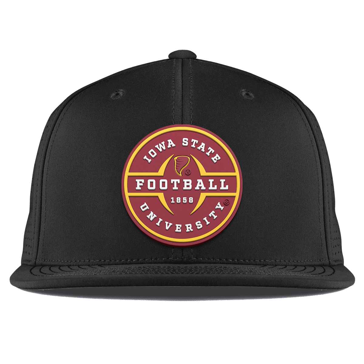 Iowa State University "Iowa State Football Legacy" Flat Elite Black
