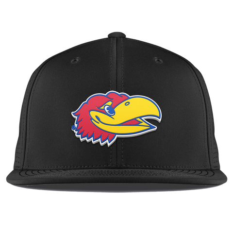 University of Kansas "KU Big Jay" Flat Elite Black