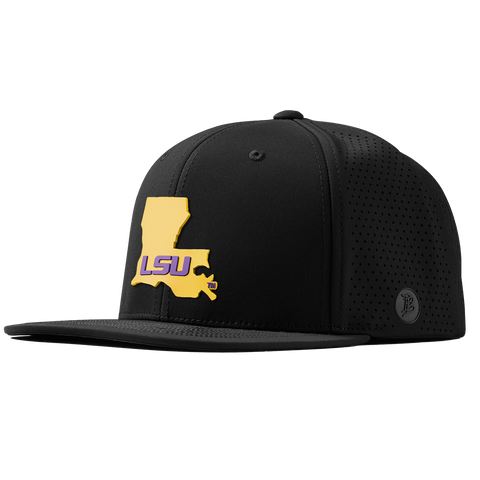 Louisiana State University "LSU Gold State" Flat Elite Black