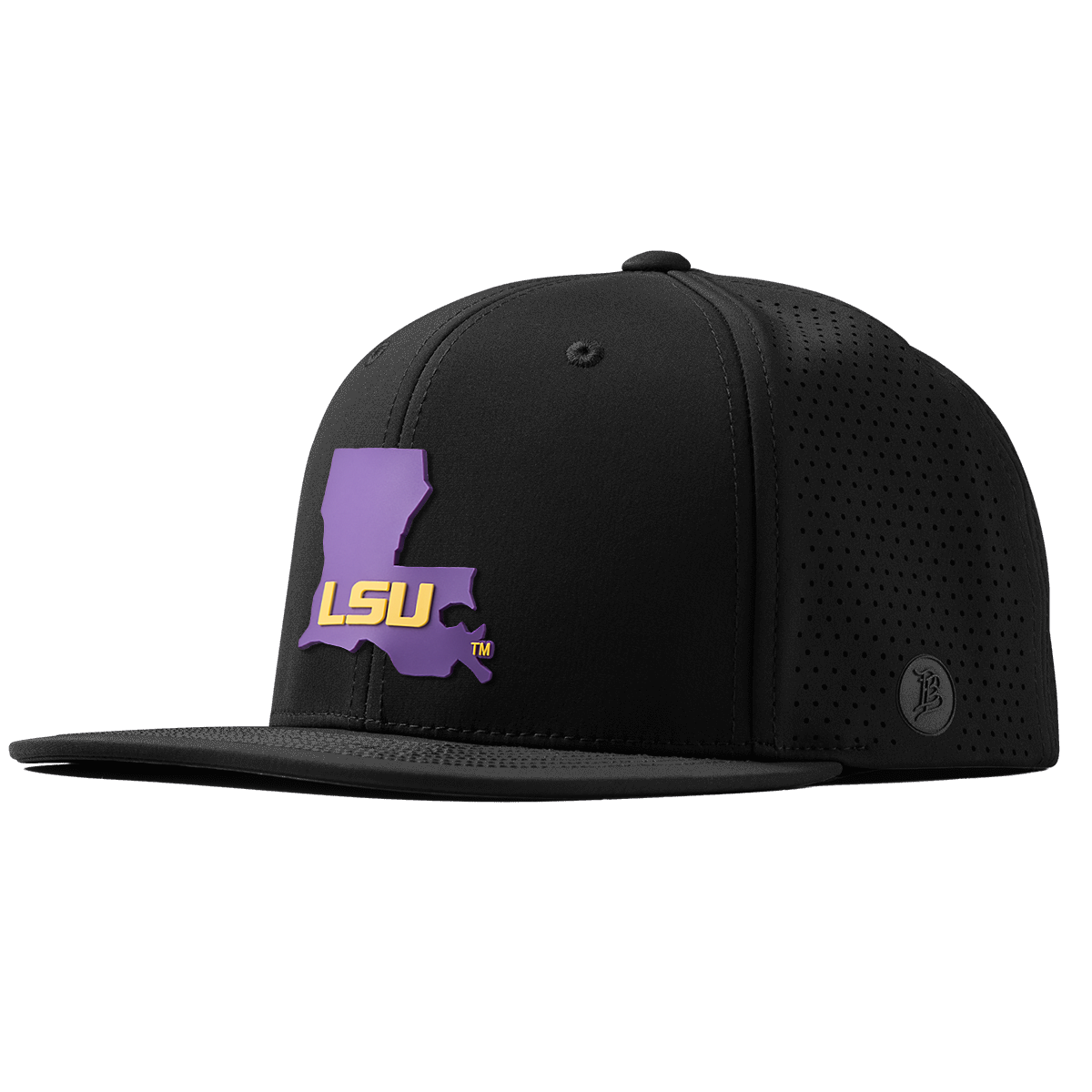 Louisiana State University "LSU State" Flat Elite Black