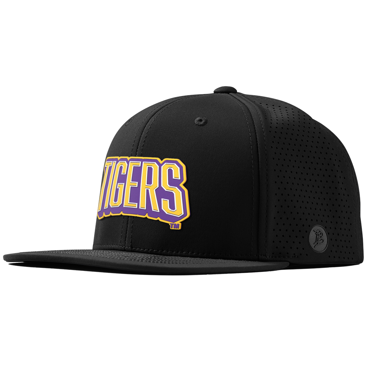 Louisiana State University "LSU Tigers Block" Flat Elite Black