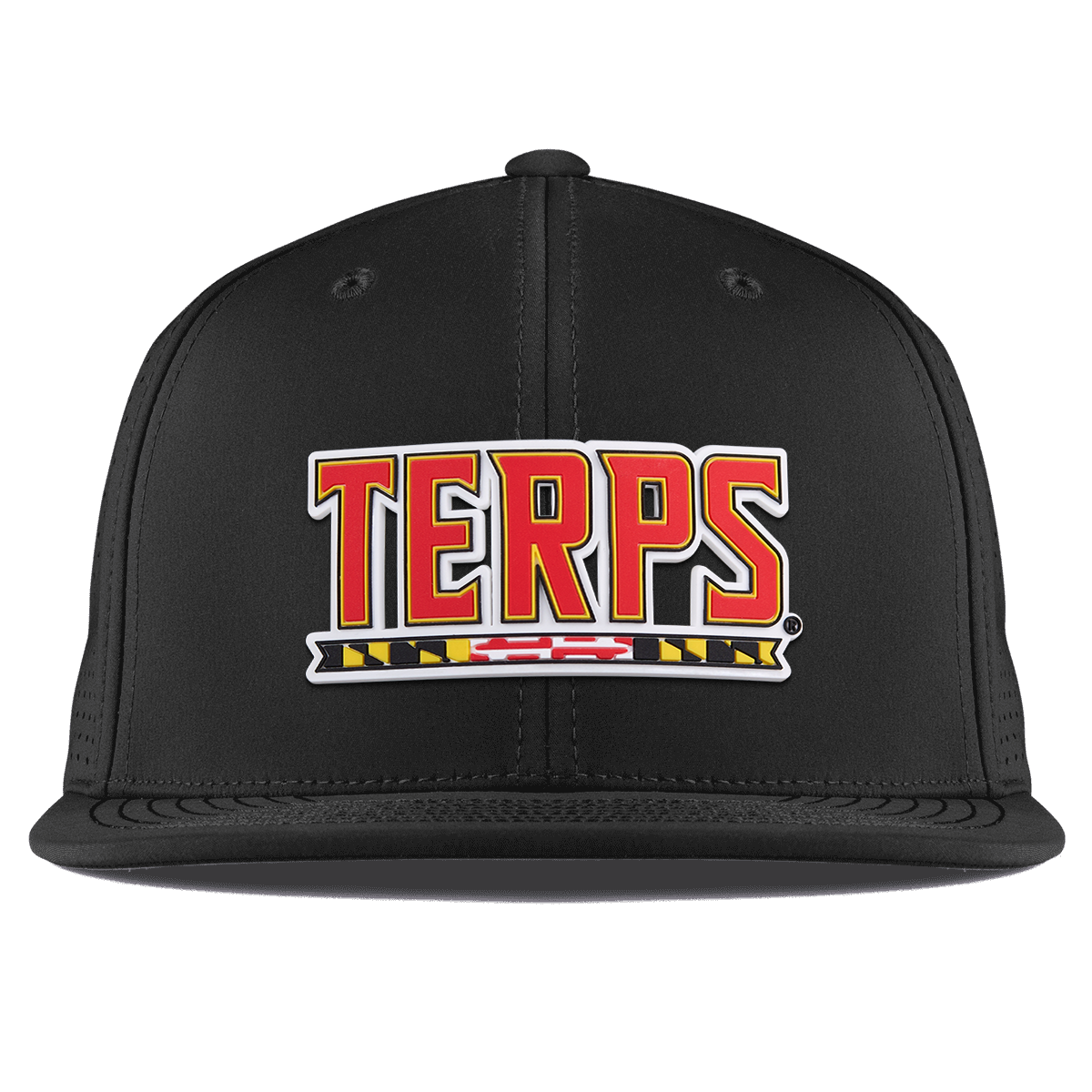 University of Maryland "Maryland Terps" Flat Elite Black