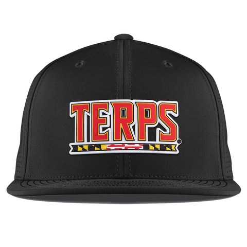 University of Maryland "Maryland Terps" Flat Elite Black