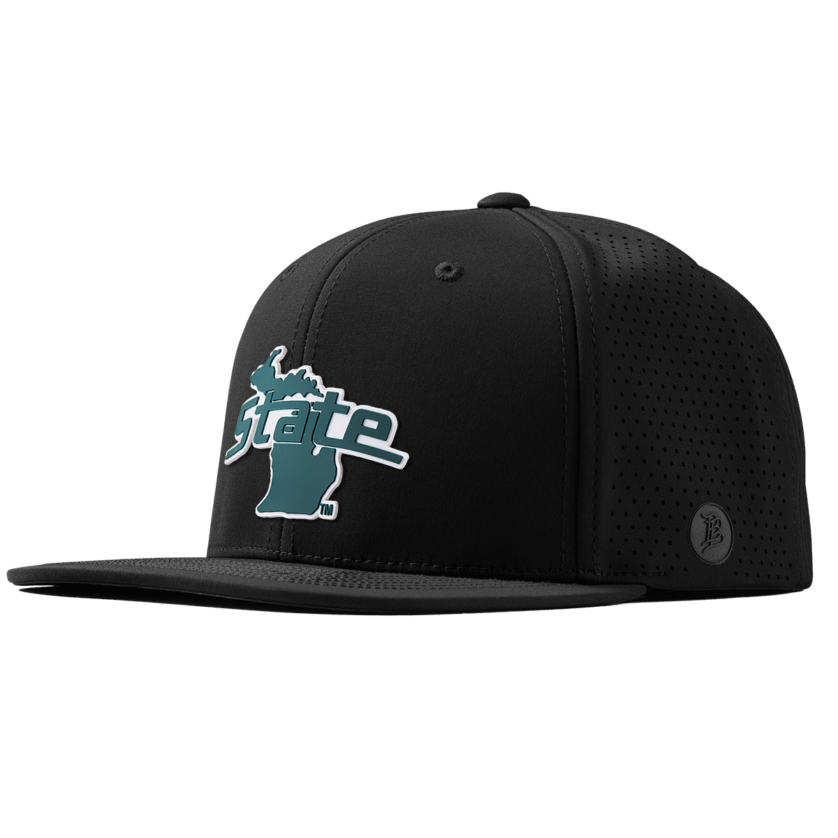 Michigan State University "Michigan State Outline" Flat Elite Black