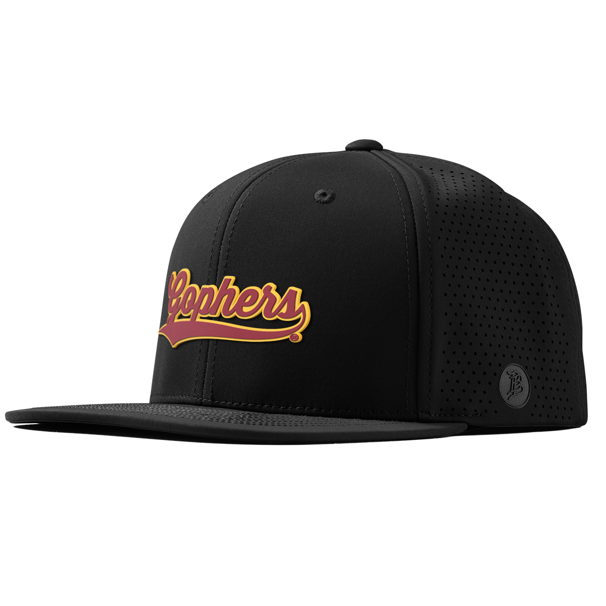 University of Minnesota "Minnesota Gophers Script" Flat Elite Black