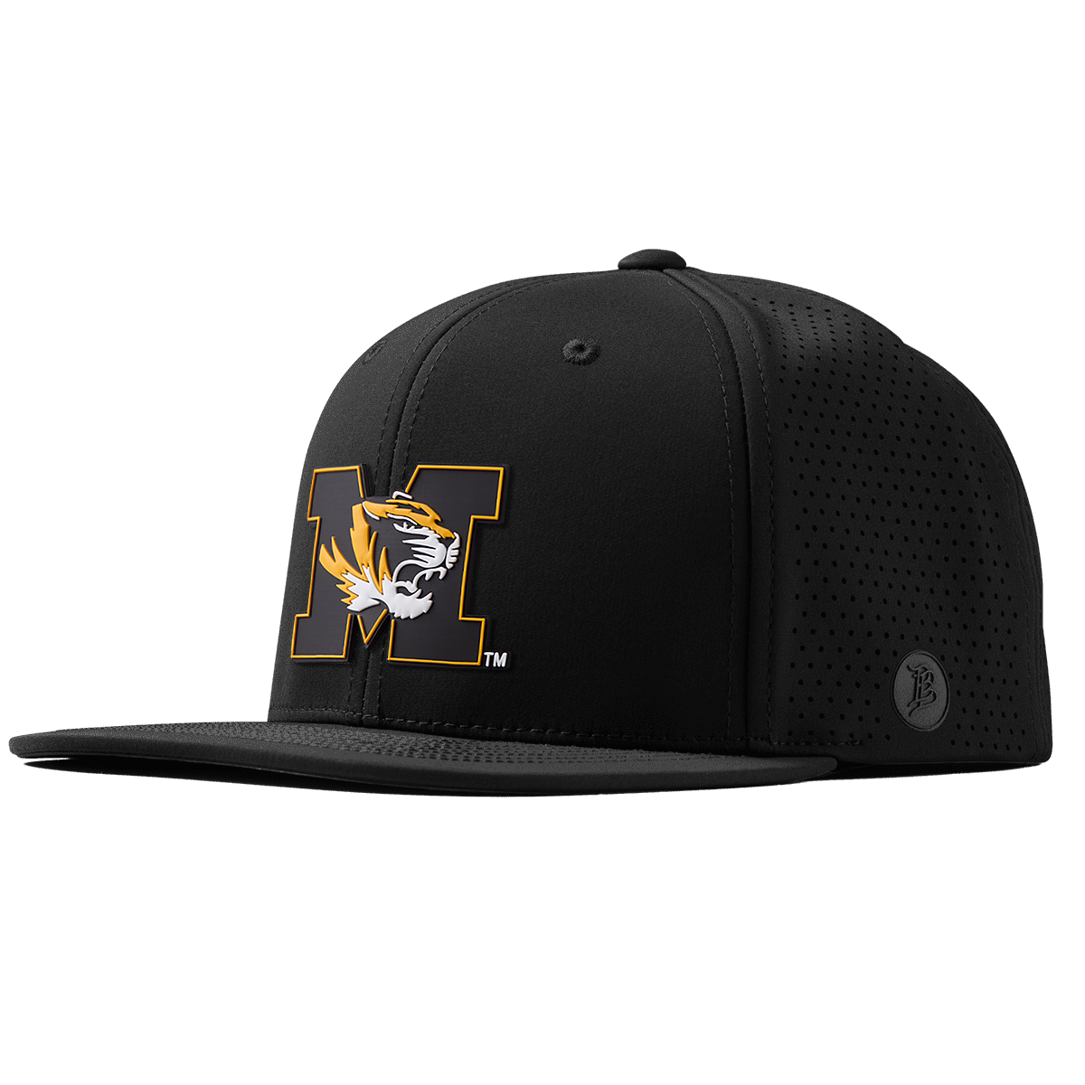 University of Missouri "Missouri M Team Logo" Flat Elite Black