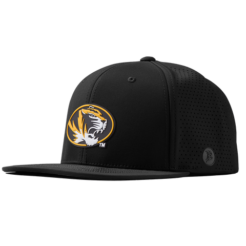 University of Missouri "Missouri Tigers Badge" Flat Elite Black