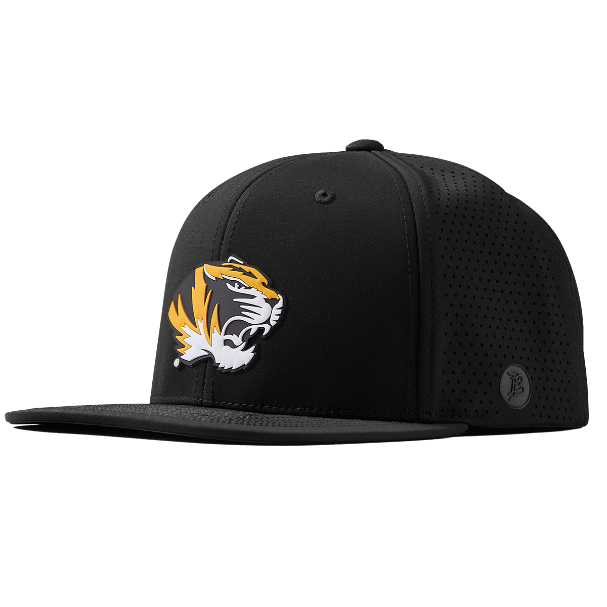 University of Missouri "Missouri Tigers Team Logo" Flat Elite Black