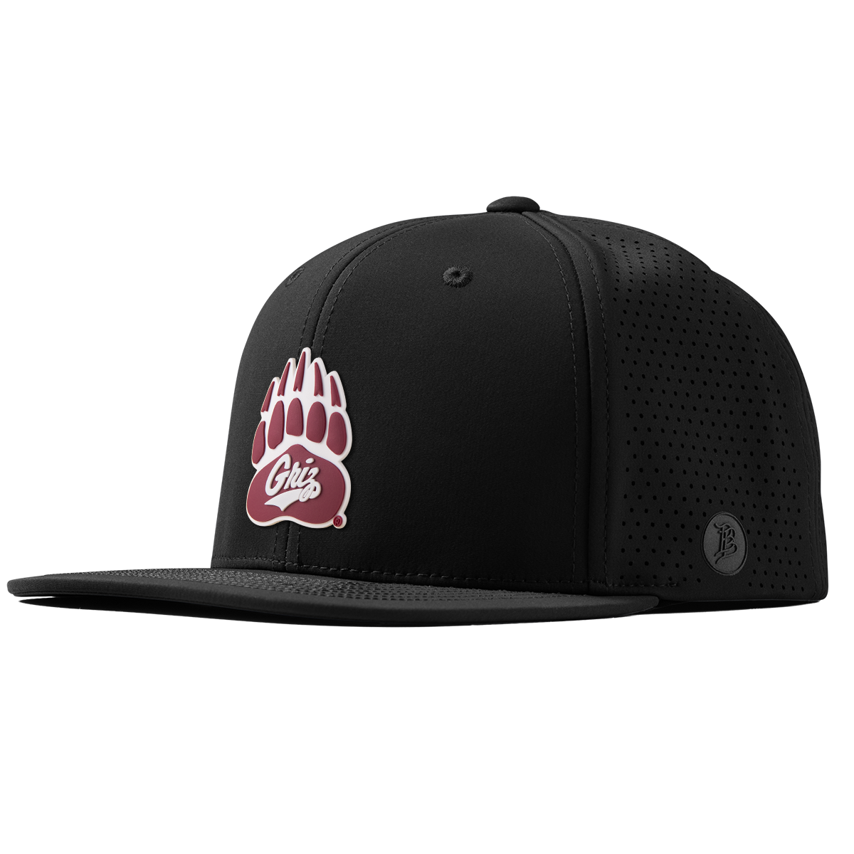 University of Montana "Montana Grizz" Flat Elite Back Black