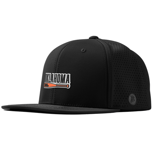 Oklahoma State University "OSU Baseball" Flat Elite Black