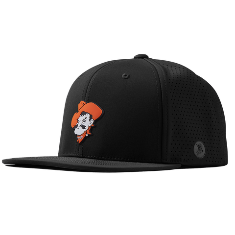 Oklahoma State University "OSU Pistol Pete" Flat Elite Black