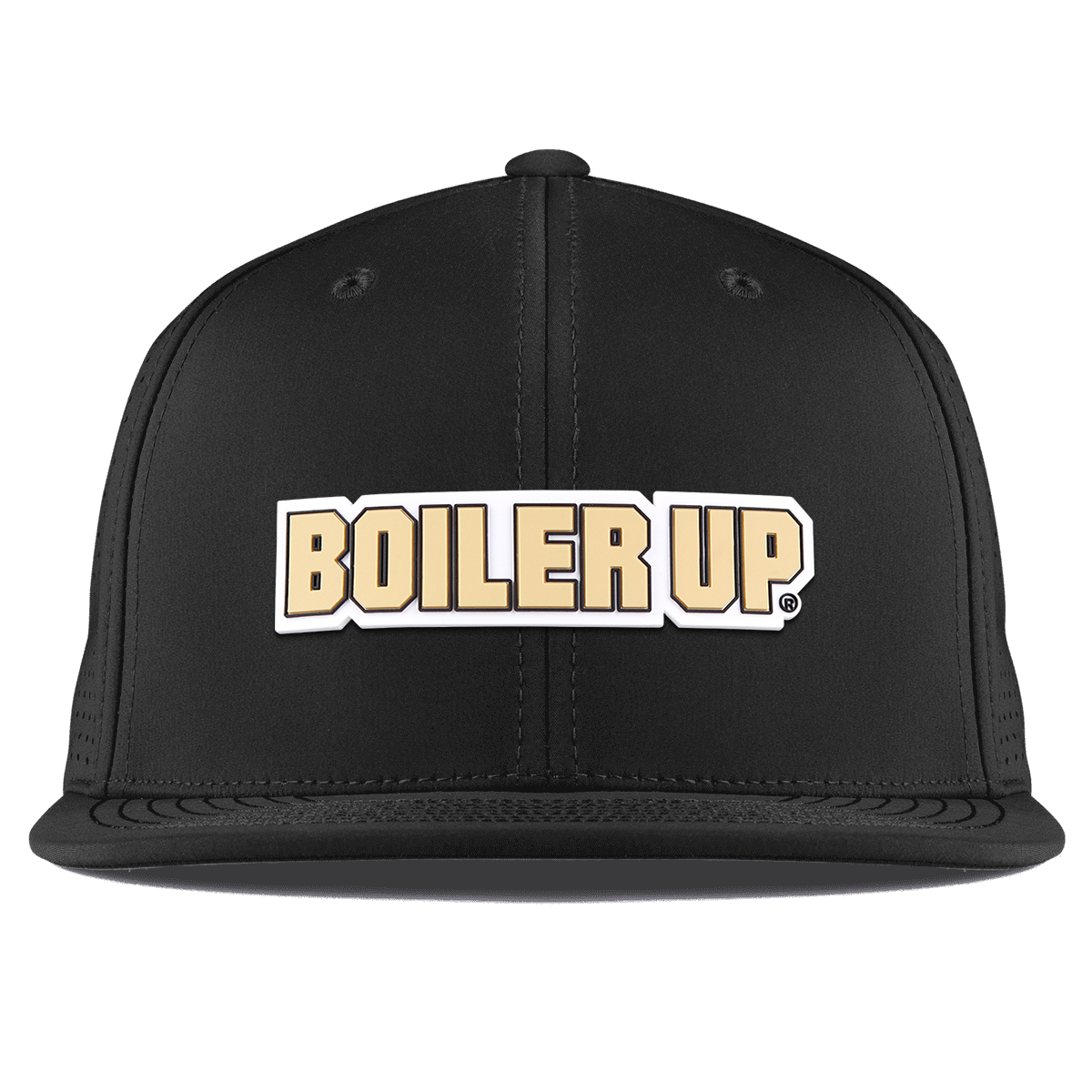 Purdue University "Purdue Boiler Up" Flat Elite Black