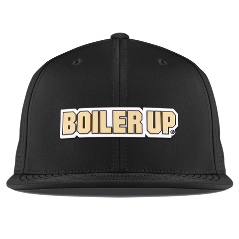 Purdue University "Purdue Boiler Up" Flat Elite Black