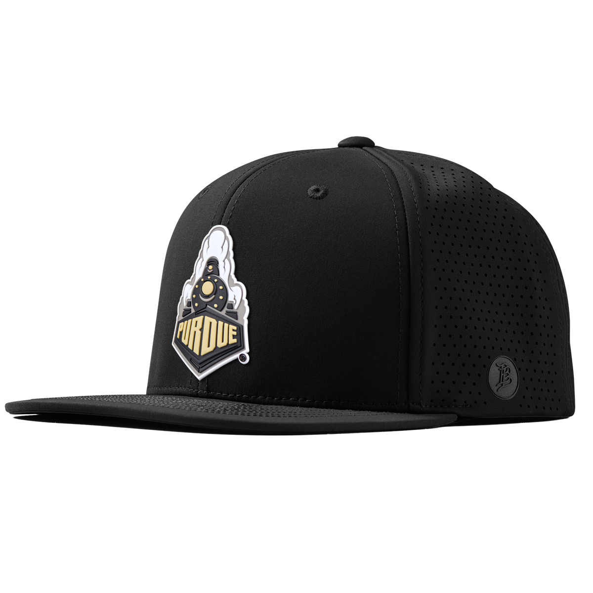 Purdue University "Purdue Team Logo" Flat Elite Black