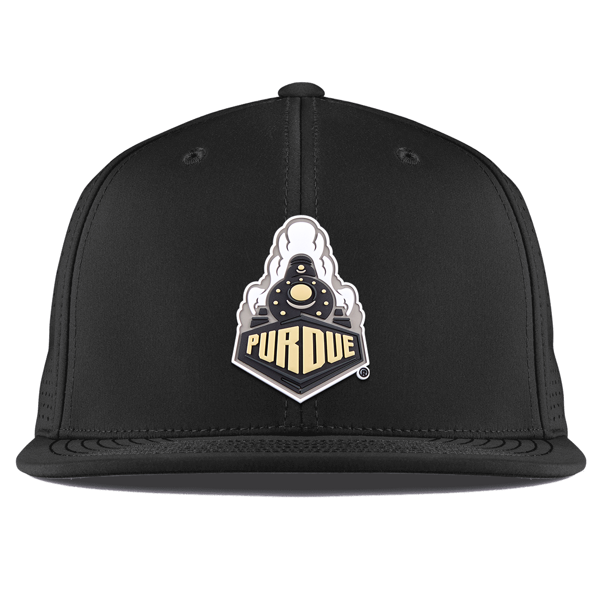 Purdue University "Purdue Team Logo" Flat Elite Black
