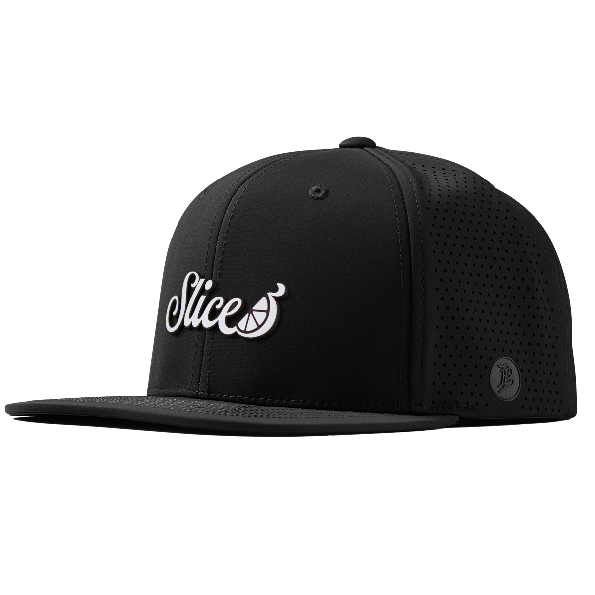 Sliced Script Flat Elite Black