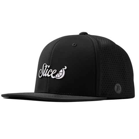 Sliced Script Flat Elite Black