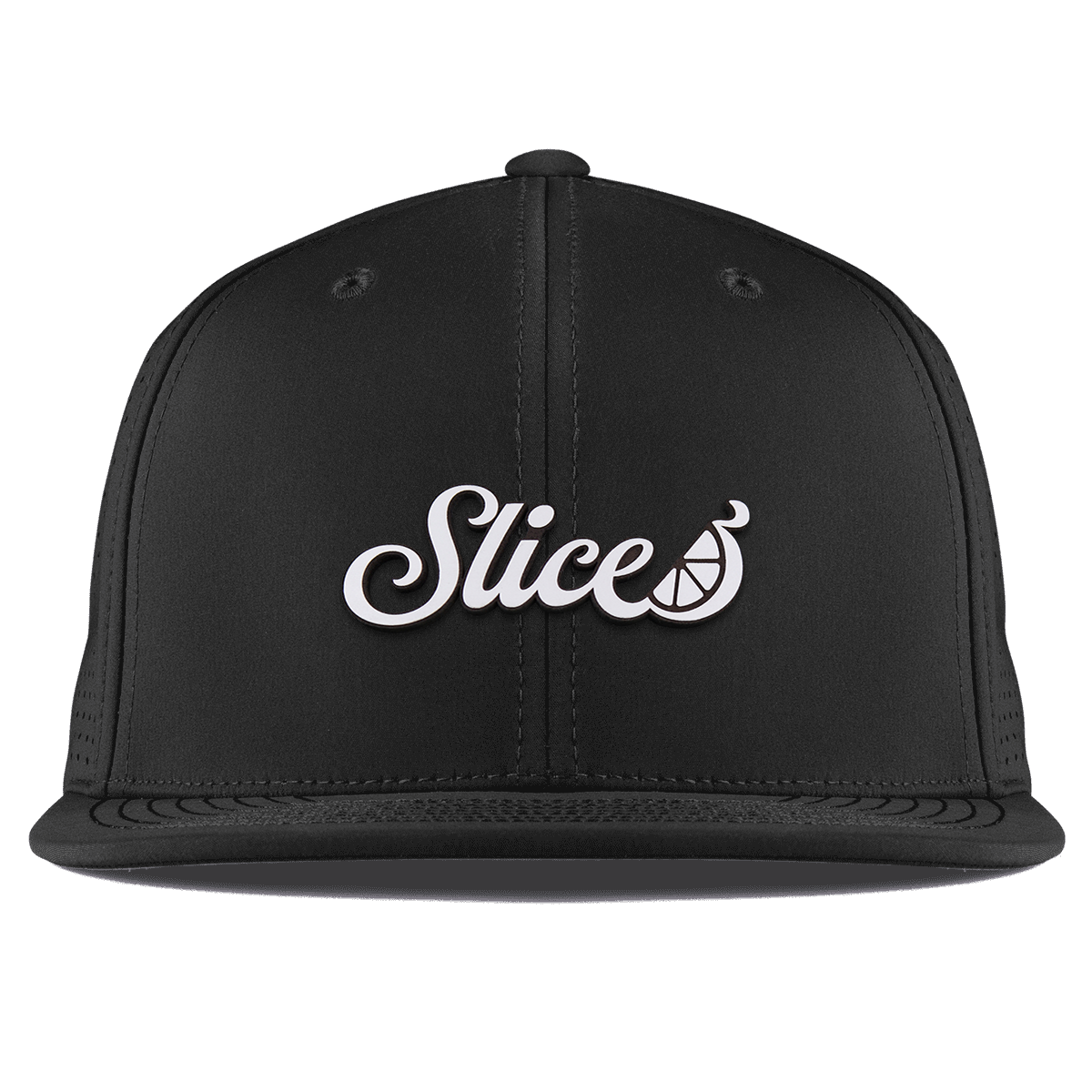 Sliced Script Flat Elite Black