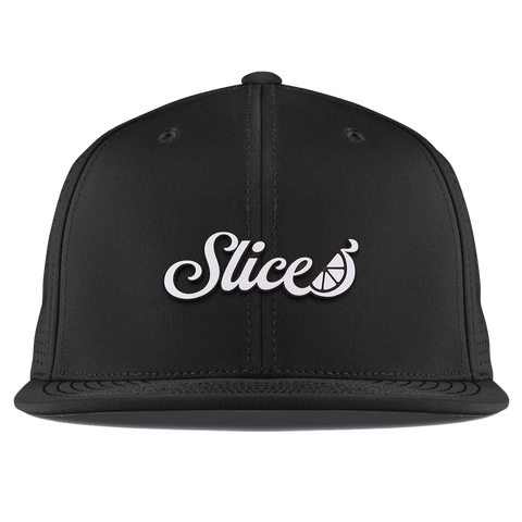 Sliced Script Flat Elite Black
