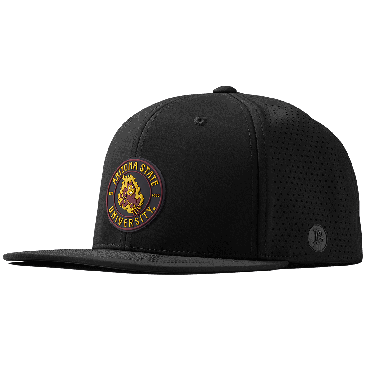 Arizona State University "Sparky's Legacy Dark" Flat Elite Black 