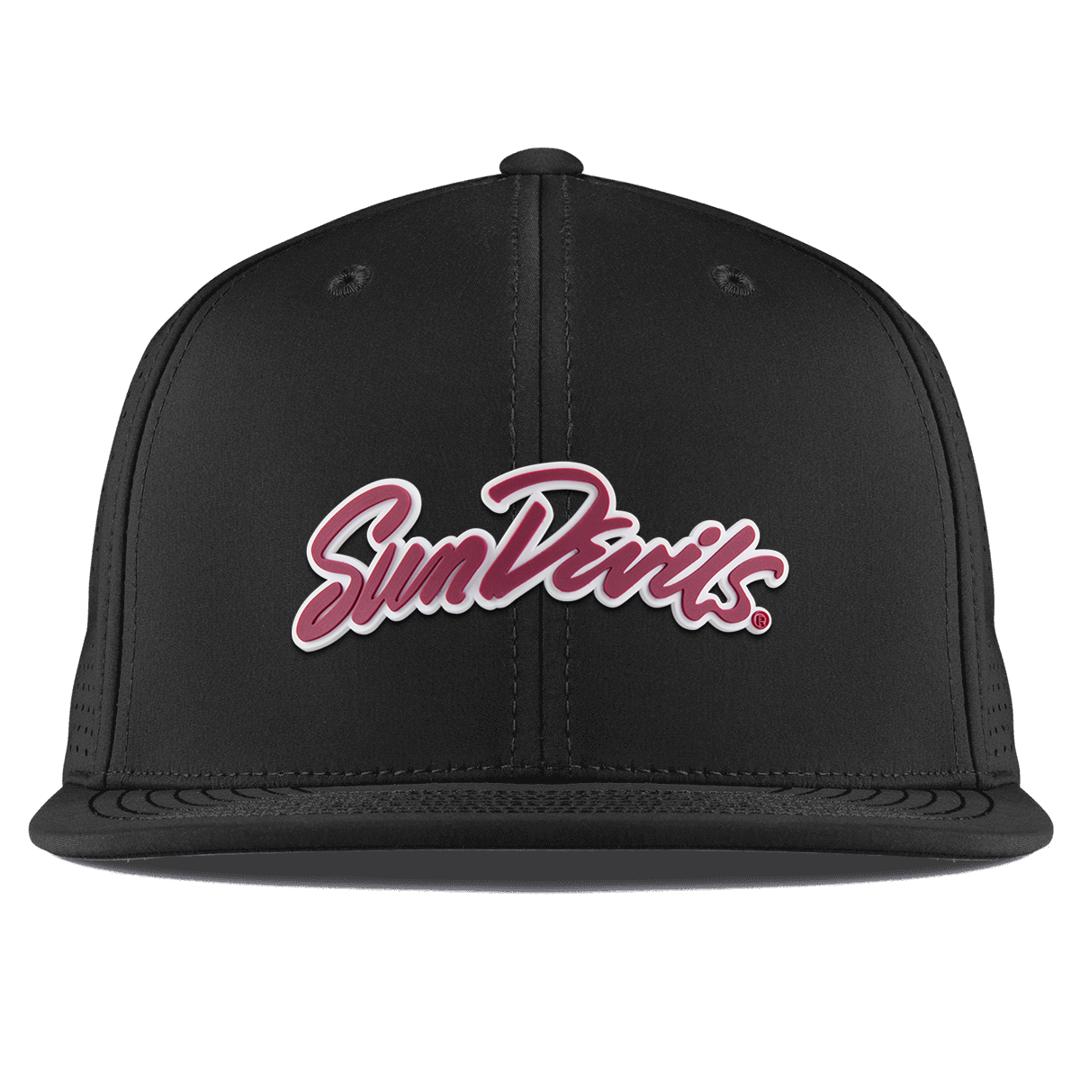 Arizona State University "Sun Devils Script" Flat Elite Black