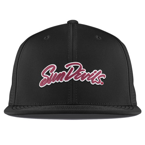 Arizona State University "Sun Devils Script" Flat Elite Black
