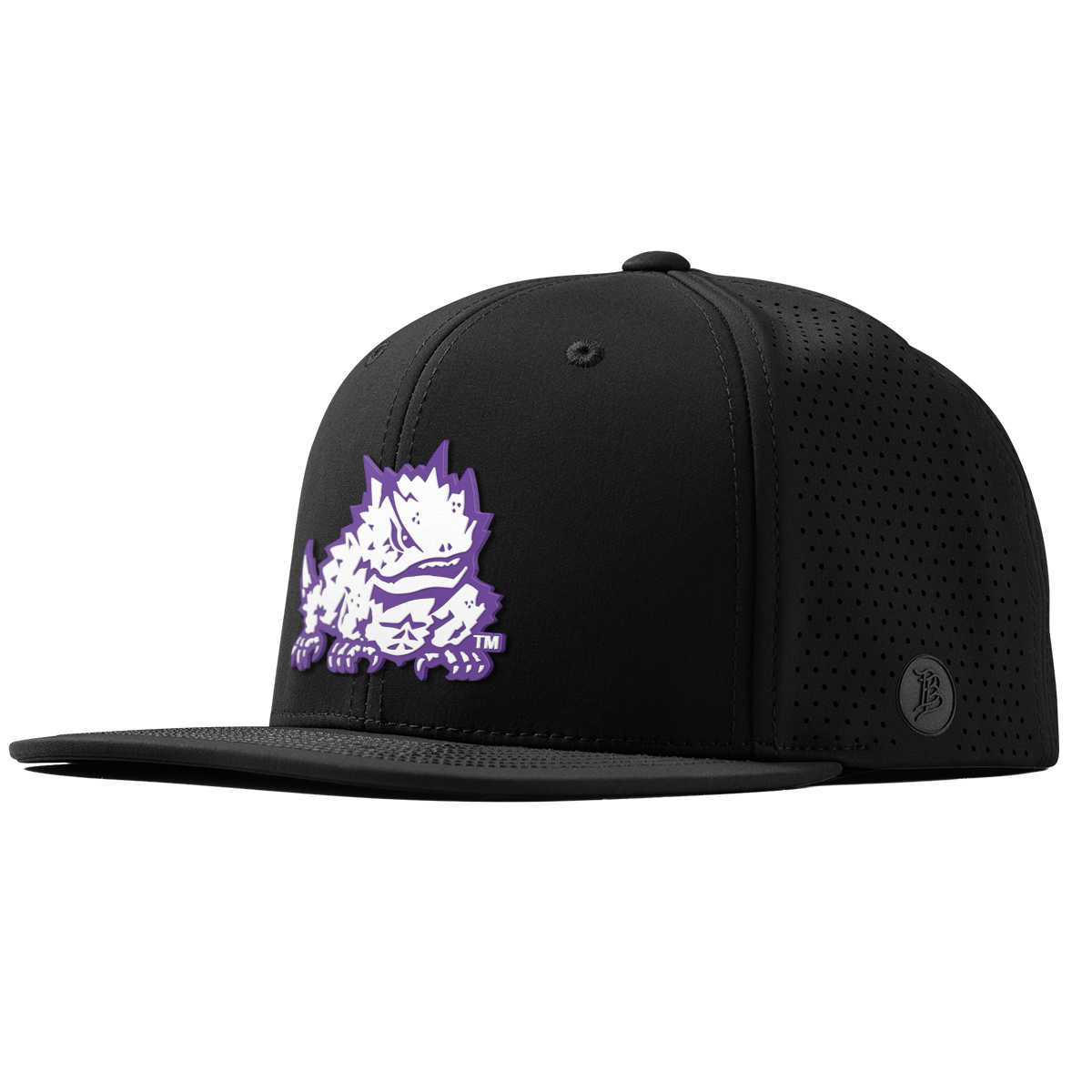 Texas Christian University "TCU Team Logo" Flat Elite Black