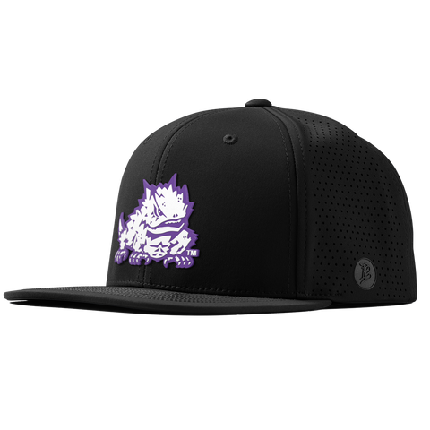 Texas Christian University "TCU Team Logo" Flat Elite Black