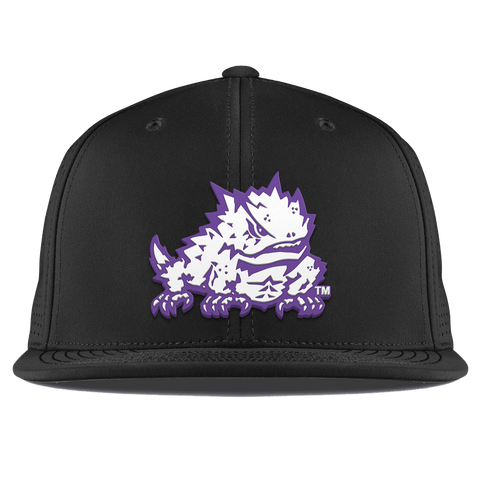 Texas Christian University "TCU Team Logo" Flat Elite Black