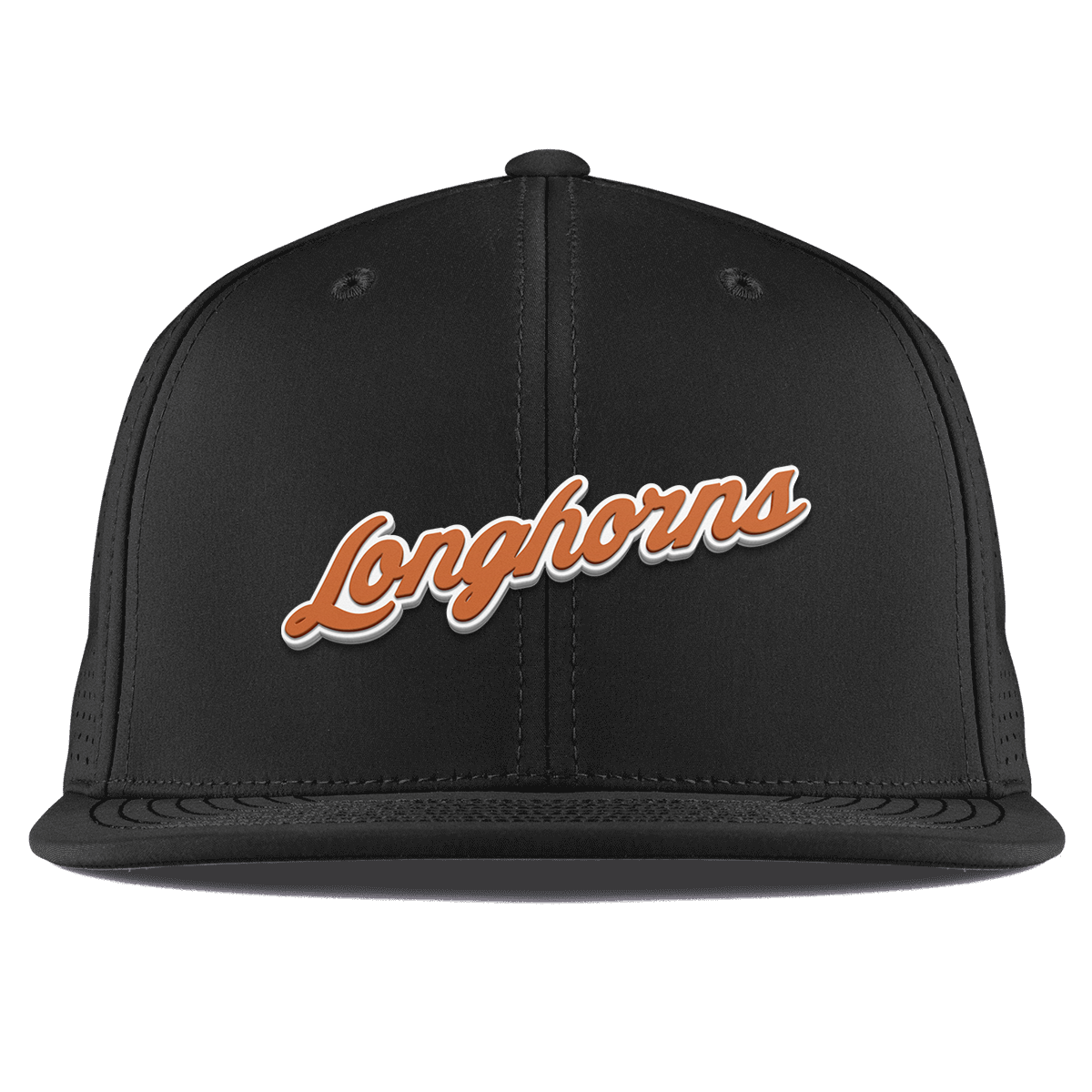 University of Texas "Texas Longhorn Script" Flat Elite Black